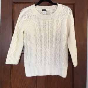 J. Crew Fisherman Sweater
